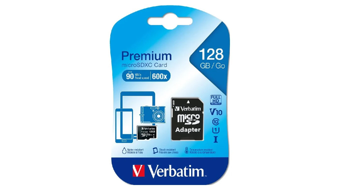 Verbatim Micro SDXC Card 128GB