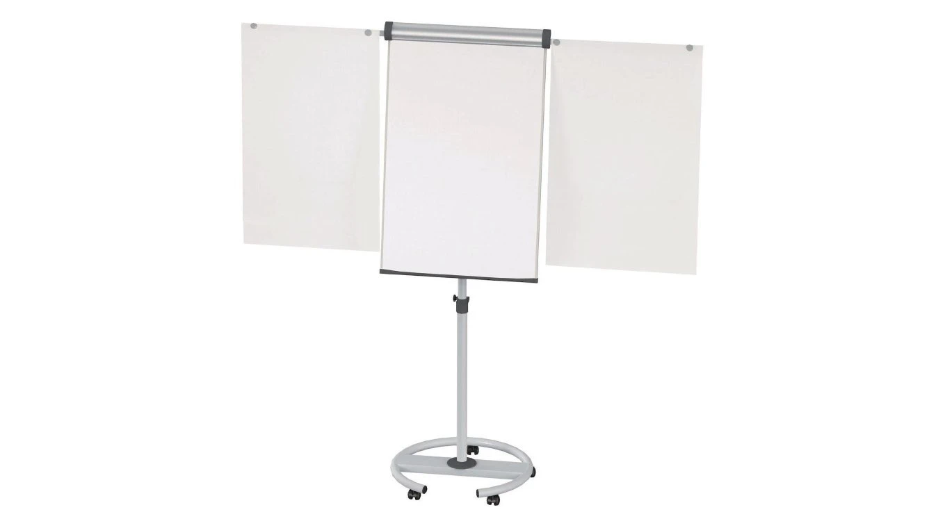 MAUL Flipchart solid mobile avec 2 bras