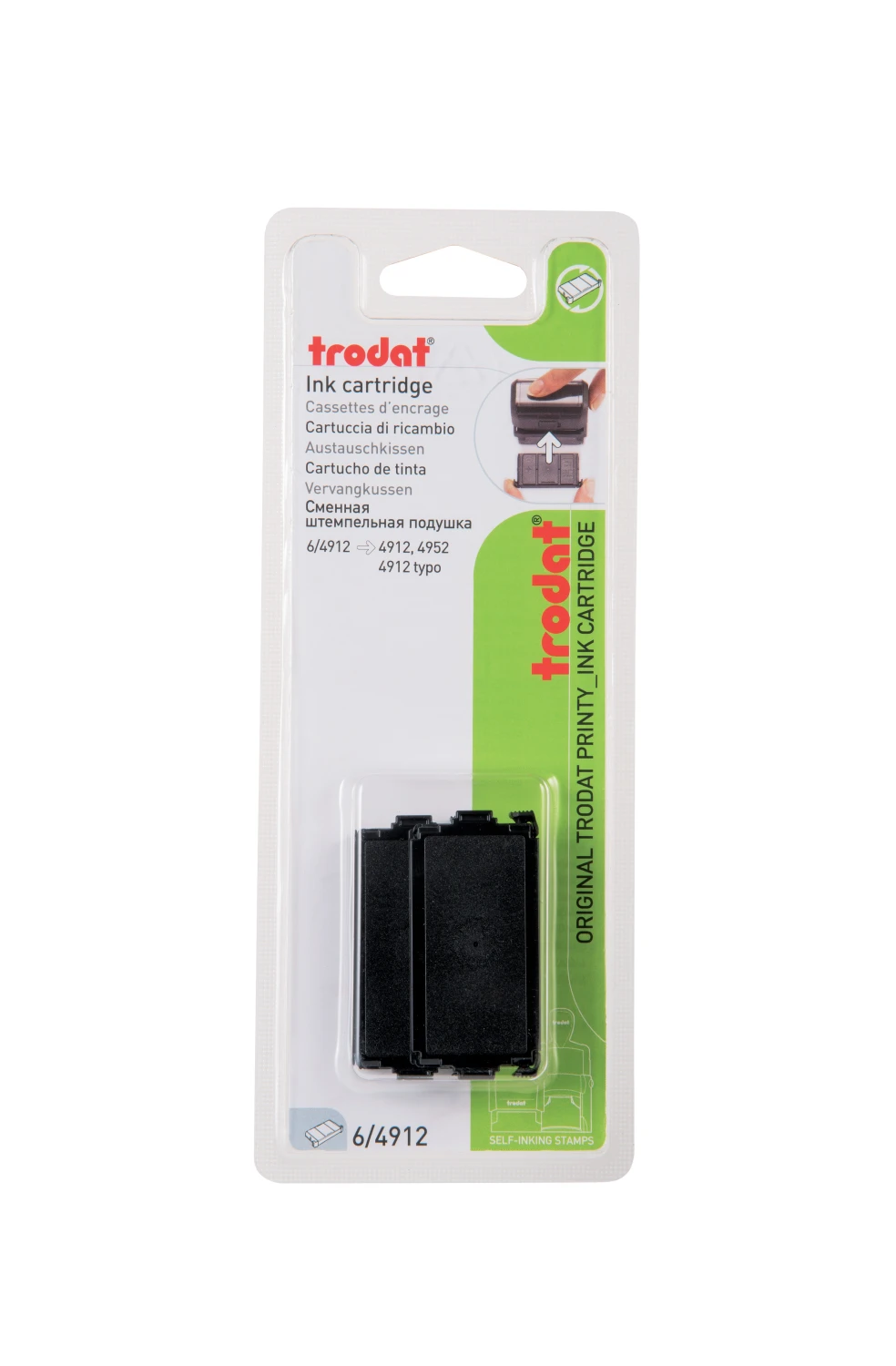 TRODAT Stempelkissen 6/4912 - 2er Pack