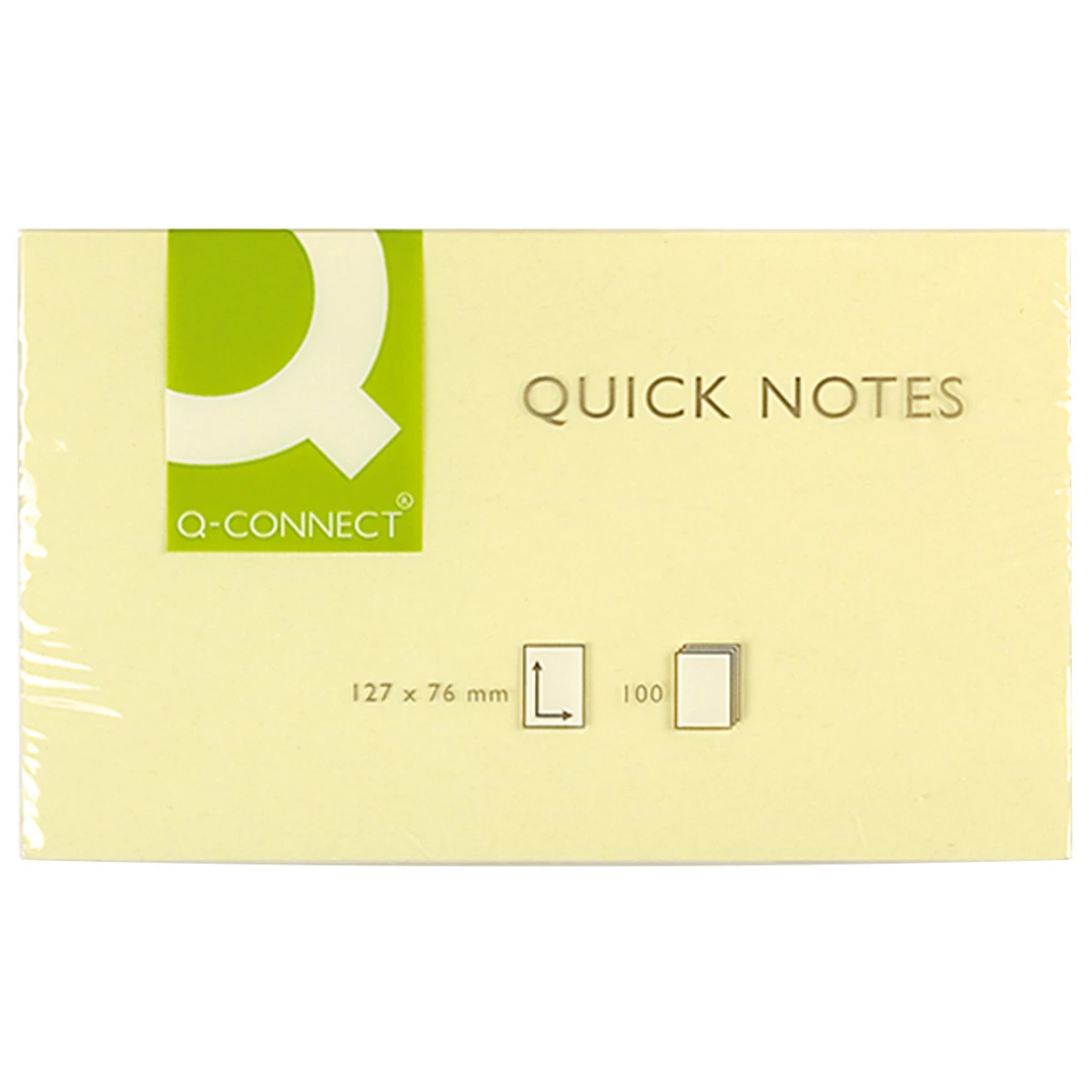 Q-CONNECT Haftnotizen 1 x 100 Blatt