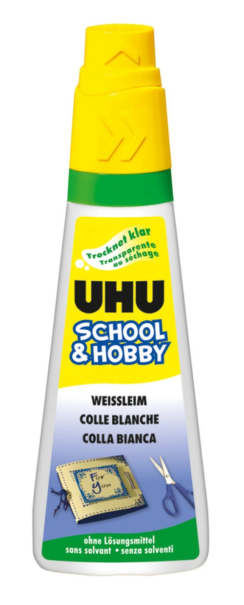 UHU Colle blanc School&Hobby 100g