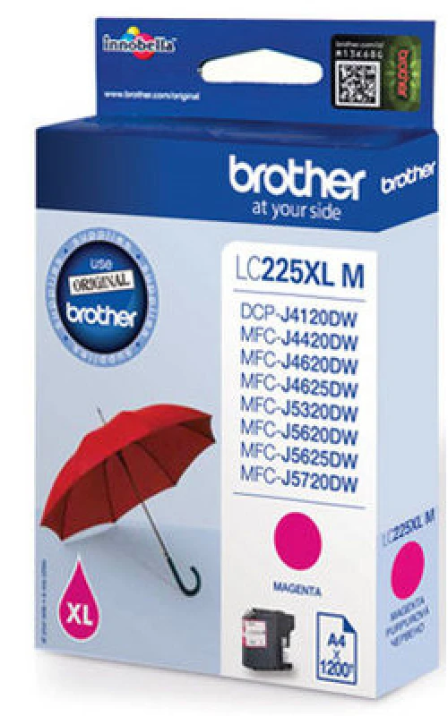 Cartouche d'encre Brother magenta haute capacité (LC-225XLM)