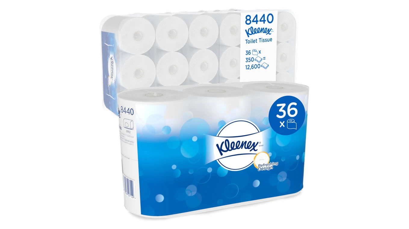 KLEENEX Papier toilette Premier 3 couches, 36 rouleaux