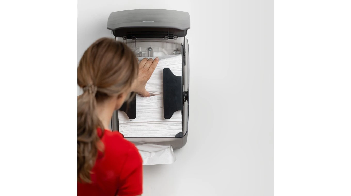 KATRIN Distributeur de serviettes en papier Inclusive M
