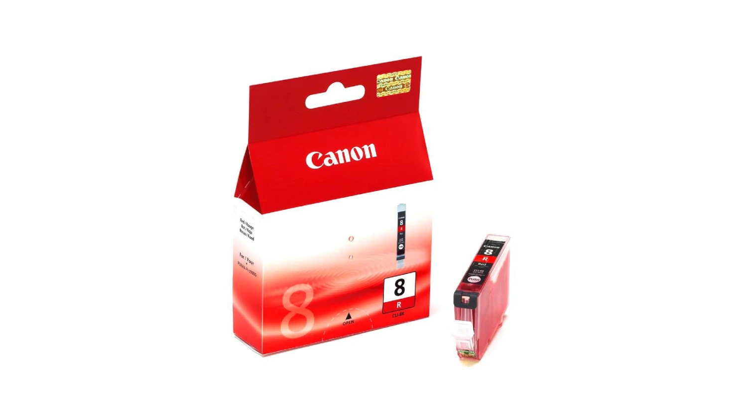 Cartouche d'encre Canon rouge (0626B001, CLI-8R)
