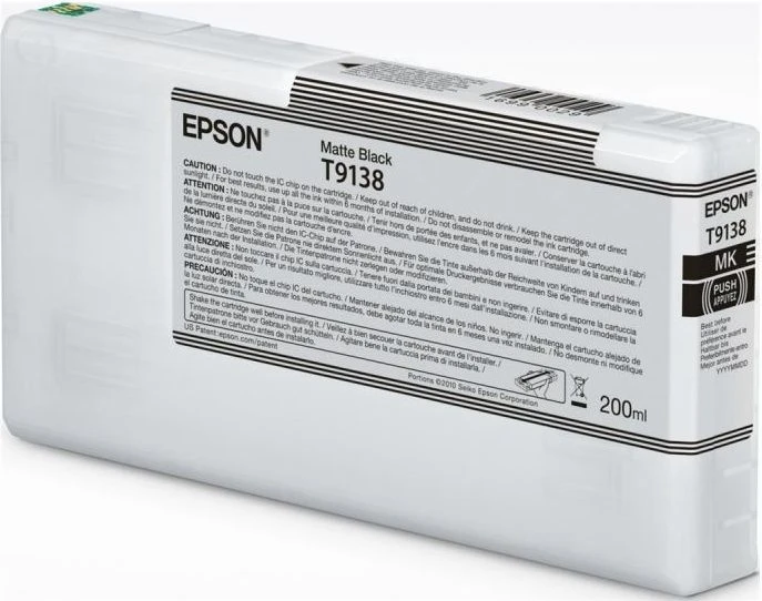 EPSON T9138 Cartouche d'encre noir mat