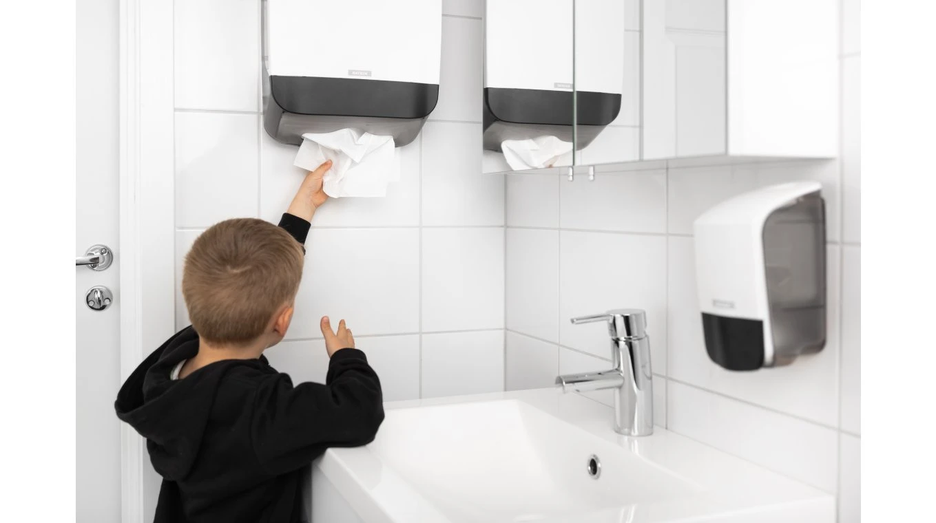 KATRIN Distributeur de serviettes en papier Inclusive M