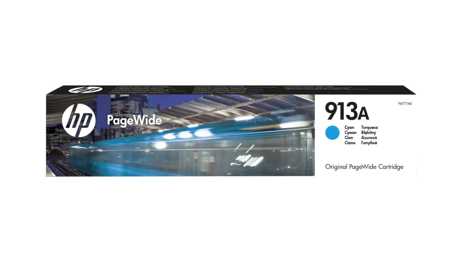 Hewlett Packard Cartouche d'encre cyan (F6T77AE, 913A)