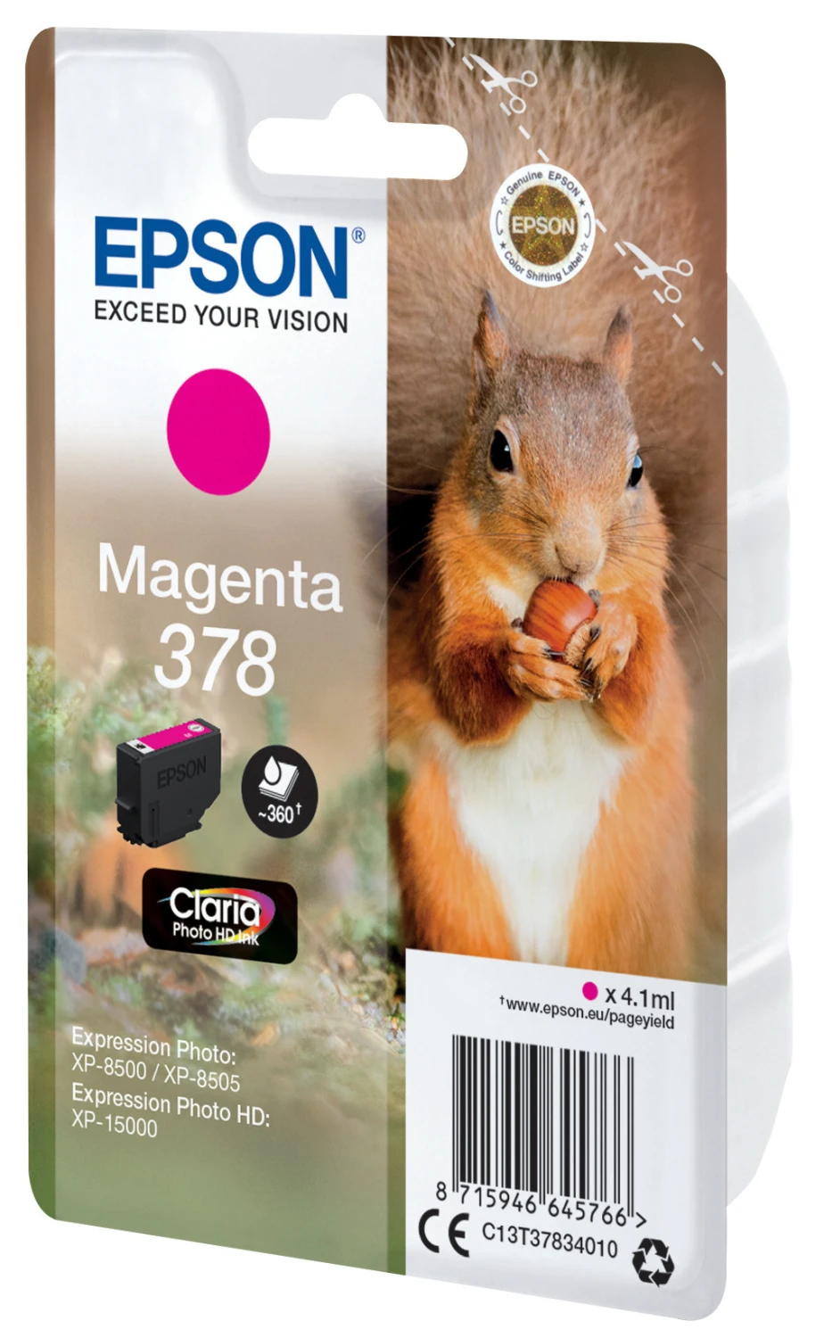 EPSON 378 Cartouche d'encre magenta