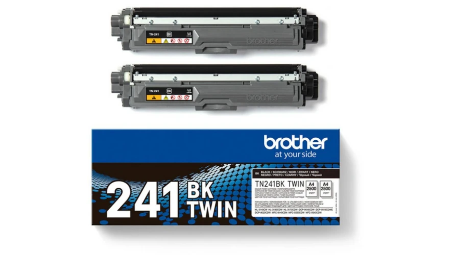 BROTHER TN-241BK Toner Doppelpack schwarz