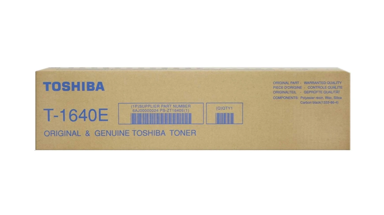 TOSHIBA T-1640E-24K Toner schwarz