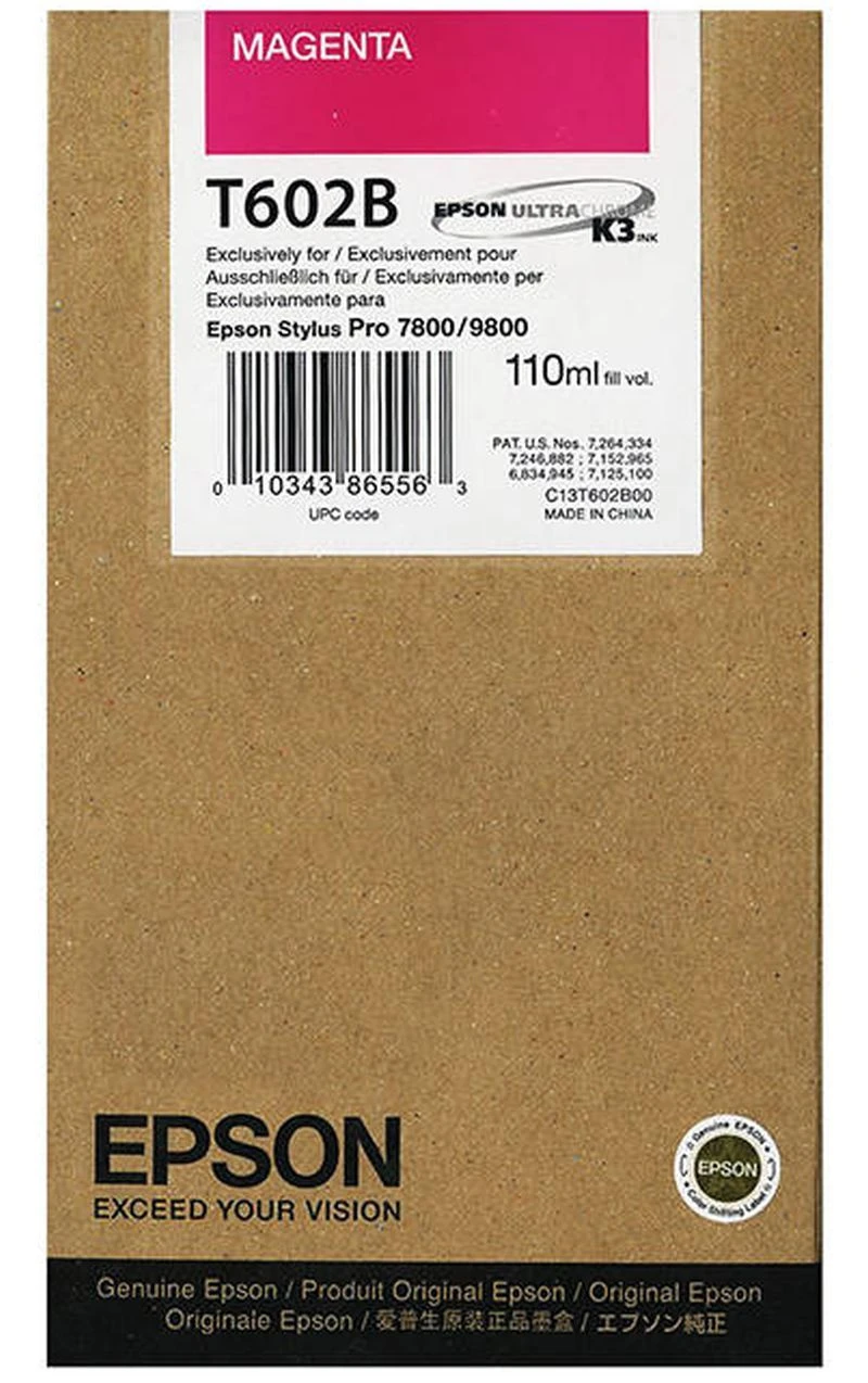 EPSON T602B00 Tintenpatrone magenta