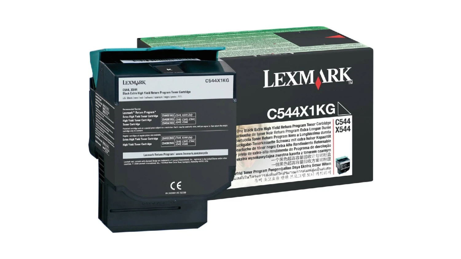 LEXMARK C544X1KG Toner schwarz