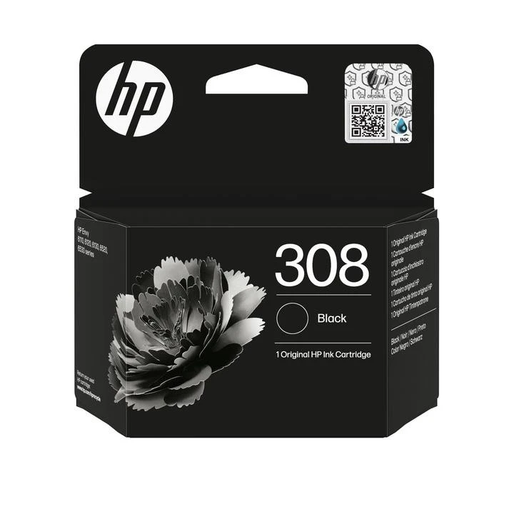 HP 308 Cartouche d'encre noir