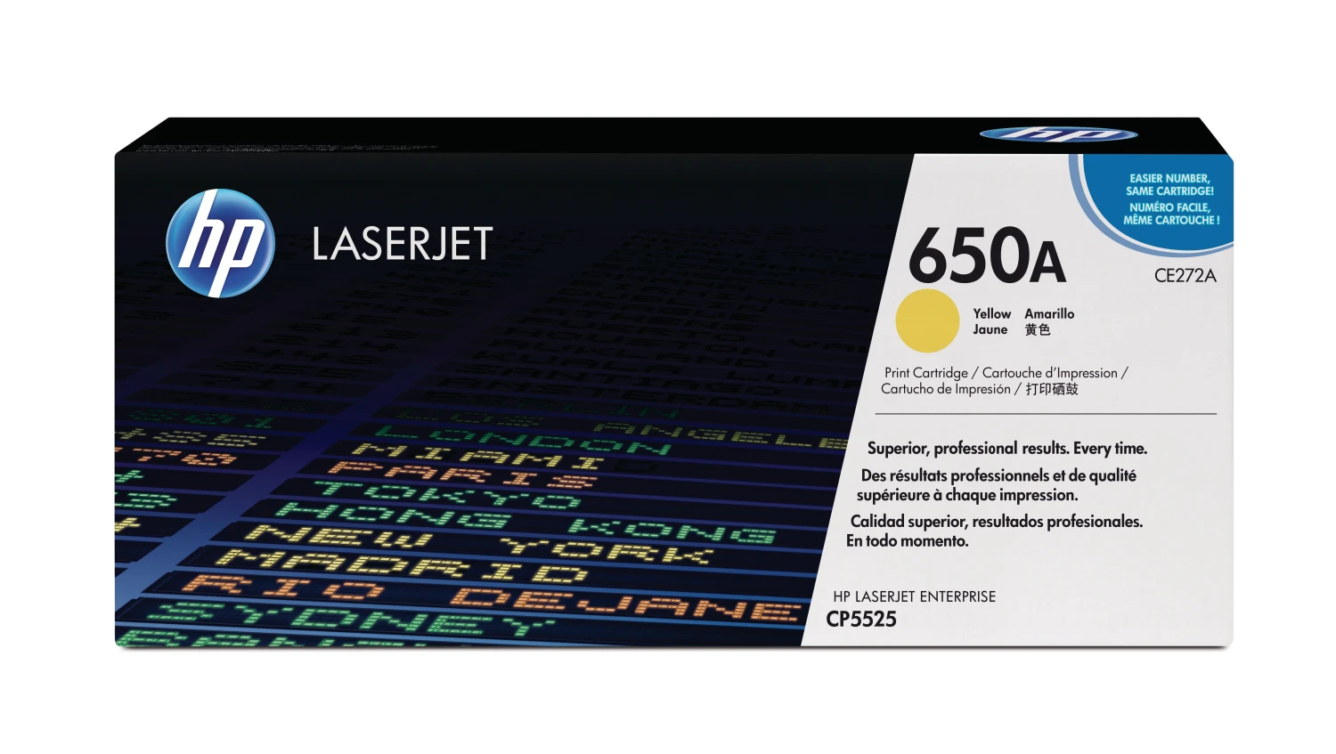 HP 650A Toner gelb