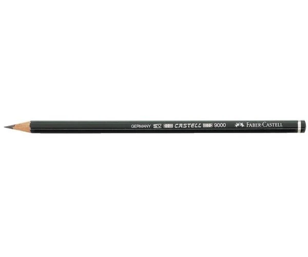 FABER-CASTELL Bleistift CASTELL 9000 H