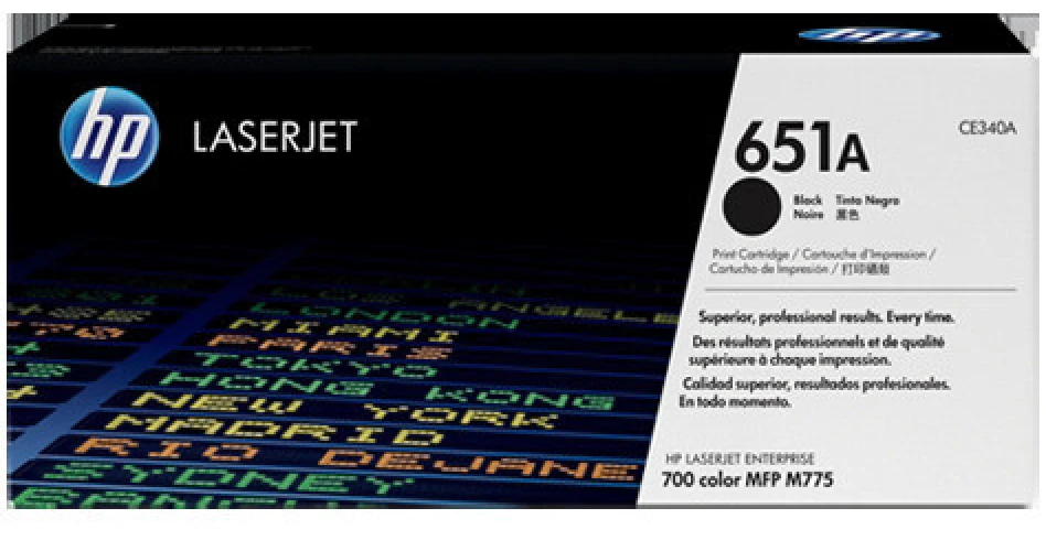 HP 651A Toner schwarz