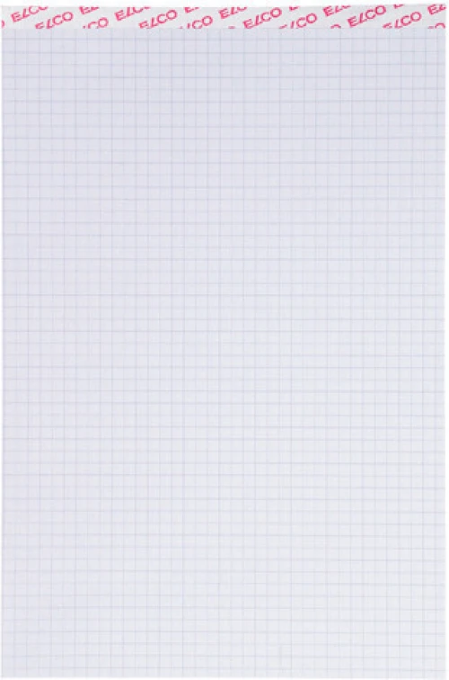 ELCO Bloc-notes quadrillé 4mm A5 80 g/m2 - 5 pièce