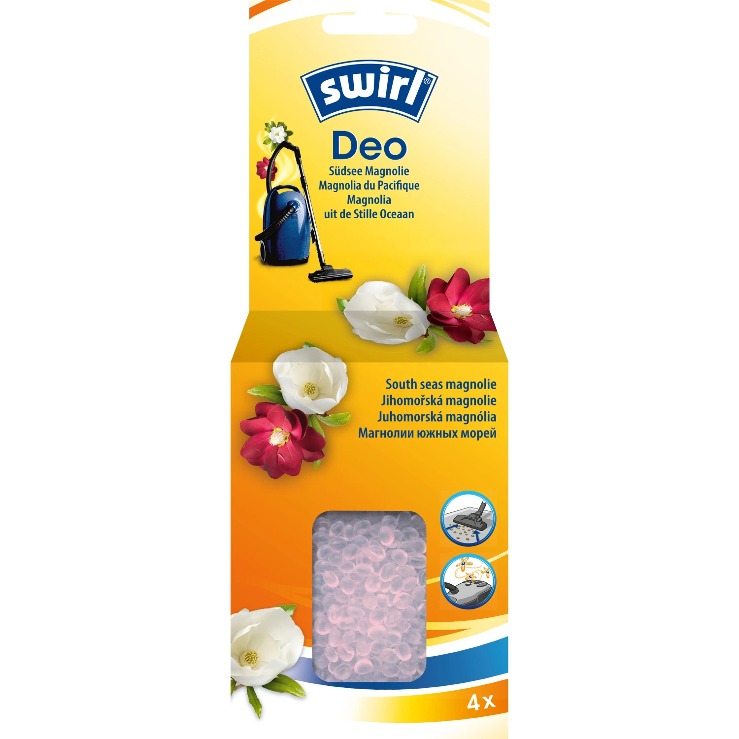 SWIRL Perles désodorisantes pour aspirateur